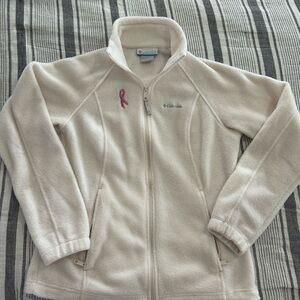 Columbia Women's Beige Fleece Jacket